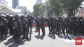 3 Ribu Lebih Polisi Dikerahkan Amankan Aksi 411 di Dekat Istana
