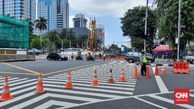 Massa Reuni 212 Bubar, Akses ke Patung Kuda Kembali Dibuka