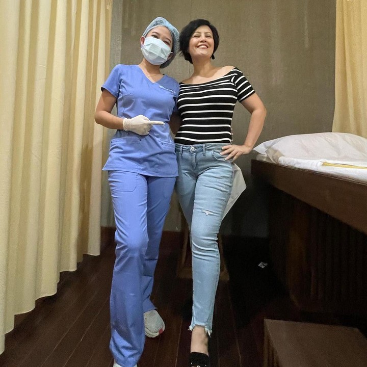 <p>Setelah 2,5 bulan berlalu, berat badan Cynthia sudah susut sebanyak 14 kg, Bunda. Ia bahkan mengaku kalau haidnya sudah lancar, nilai HB normal, dan badannya terasa jauh lebih <em>fit</em>. (Foto: Instagram: @cynthia_lamusu)</p>
