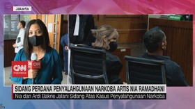 VIDEO: Sidang Perdana Penyalahgunaan Narkoba Artis Nia Ramadhani