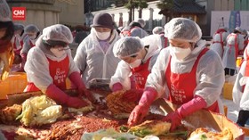 VIDEO: Pesta Pembuatan Kimchi Massal di Korea Selatan
