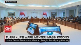 VIDEO: Tujuh Kursi Wakil Menteri Masih Kosong