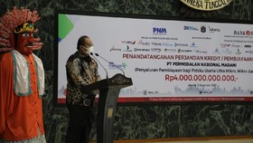 Bank DKI Pimpin Sindikasi Kredit Rp4 T ke PNM, Sasar Usaha Ultra Mikro