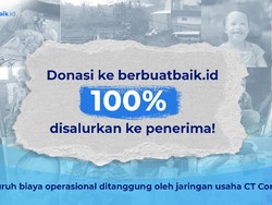 Donasi untuk Sesama Lewat berbuatbaik.id, 100% Disalurkan ke Penerima