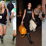 Dari Putri Diana sampai Gigi Hadid, Intip Gaya Selebriti saat Tampil Stylish Memakai Rain Boots