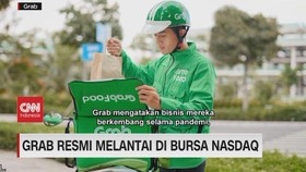 VIDEO: Grab Resmi Melantai di Bursa Nasdaq