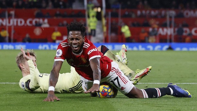 Manchester United berhasil merangkak ke posisi tujuh klasemen sementara Liga Inggris.