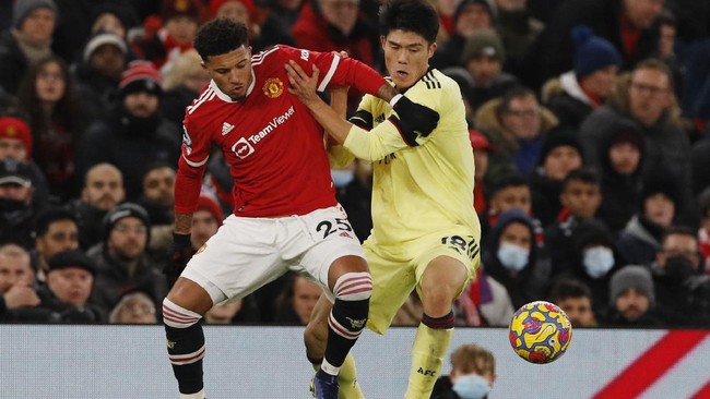 Jadwal siaran langsung Manchester United vs Arsenal di Liga Inggris bisa disaksikan pada Minggu (4/9) pukul 22.30 WIB.