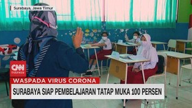 VIDEO: Surabaya Siap Pembelajaran Tatap Muka 100 Persen