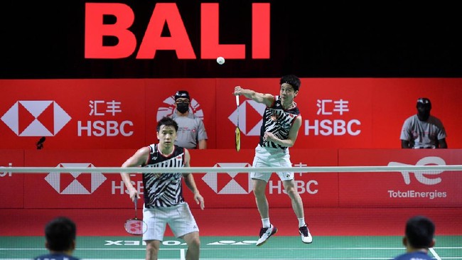 Berikut link live streaming Marcus Fernaldi Gideon/Kevin Sanjaya Sukamuljo di final BWF World Tour Finals.