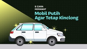 INFOGRAFIS: Cara Merawat Mobil Putih Agar Tetap Kinclong