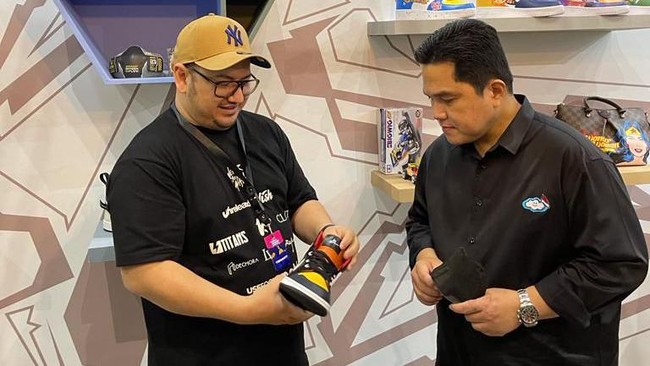 Erick Thohir menilai ajang pamer kreasi dan inovasi produk fesyen karya anak bangsa ini membuktikan bahwa generasi Indonesia memiliki kemauan besar untuk maju.