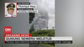 VIDEO: Bupati Lumajang Meminta Bantuan Dari Sejumlah Wilayah Tetangga