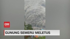 VIDEO: Gunung Semeru Meletus