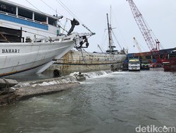 Banjir Rob Kembali Genangi Pelabuhan Sunda Kelapa, Ini Titiknya