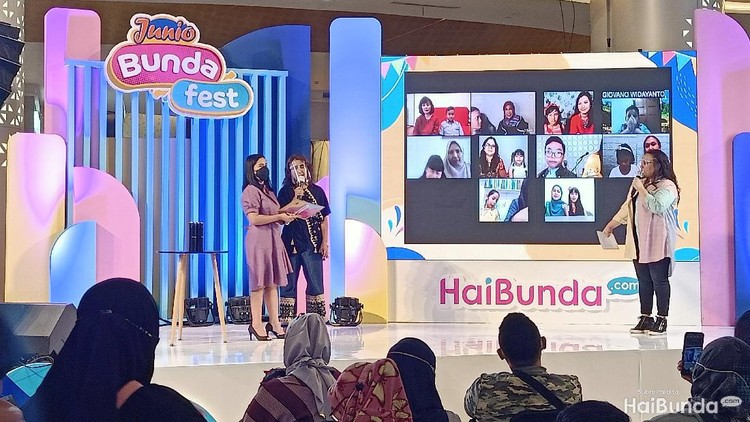 Keseruan final Pentas Anak menyanyi di hari ketiga Junio Bundafest