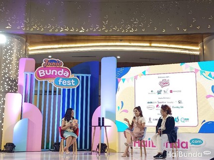 Maya Septha Bagikan Kiat Atasi Stres karena Parental Burnout di Junio BundaFest