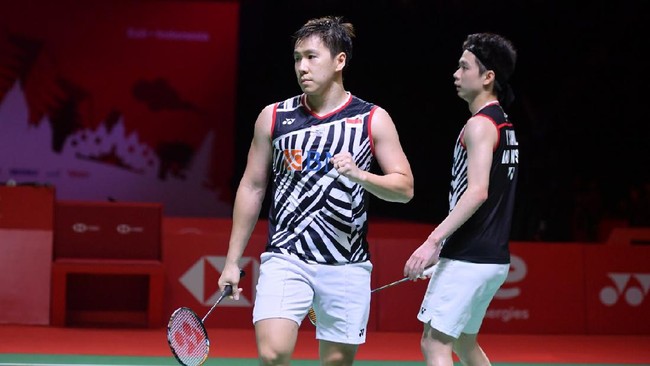 Kevin Sanjaya Sukamuljo/Marcus Fernaldi Gideon absen di turnamen German Open yang berlangsung pada 8-13 Maret mendatang.