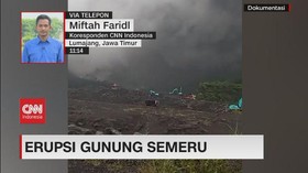VIDEO: Erupsi Gunung Semeru, Belasan Orang Dilaporkan Hilang