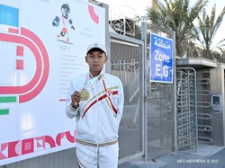 Debut Firza Faturahman Berbuah Emas Asian Youth Para Games 2021