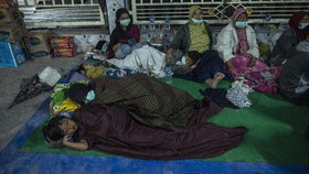 Pengungsian Korban Erupsi Semeru Jadi Lokasi Syuting Sinetron