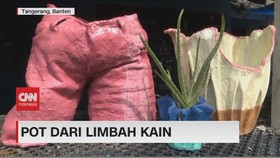 VIDEO: Pot Dari Limbah Kain