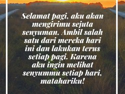 40 Ucapan Selamat Pagi Romantis untuk Pacar, Bikin Senyum-senyum Sendiri