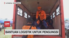 VIDEO: Bantuan Logistik untuk Pengungsi Gunung Semeru