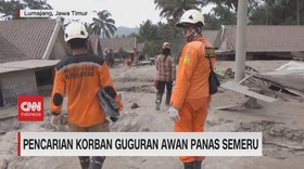 VIDEO: Pencarian Korban Guguran Awan Panas Semeru