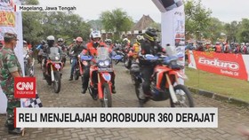 VIDEO: Reli Menjelajah Borobudur 360 Derajat