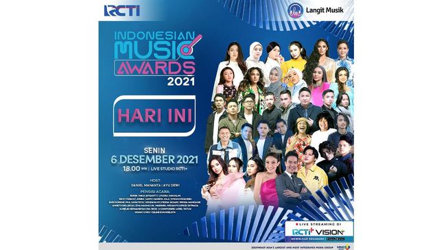 Jumlah pemilih Indonesian Music Awards (IMA) 2021 hingga batas waktu pemilihan pada Senin 29 November 2021 lalu sudah tembus 12 juta voters.