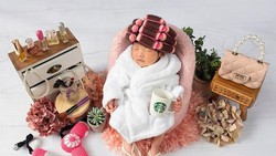 img-title 6 Pemotretan Baby Nakeya Anak ke-4 Nola B3, Jadi Unicorn hingga Nyalon!