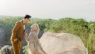 Danang DA dan Hemas Nura menjalani sesi pemotretan pra-nikah dengan mengambil tema alam&period; Yuk intip&excl;