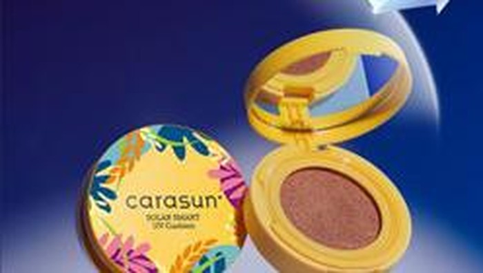 Carasun Solar Smart UV Cushion, Makeup Sekaligus Sunscreen yang Antiribet!