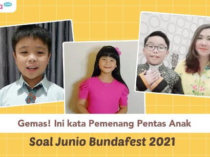 Gemas! Ini Kata Pemenang Pentas Anak soal Junio Bundafest 2021