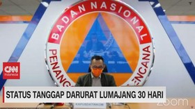 VIDEO: Status Tanggap Darurat Lumajang 30 Hari