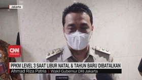VIDEO: PPKM Level 3 Saat Libur Natal & Tahun Baru Dibatalkan