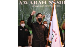 Budisatrio Djiwandono Resmi Ketum DPP Pemuda Tani Indonesia 2021-2026