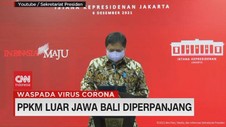 VIDEO: PPKM Luar Jawa Bali Diperpanjang