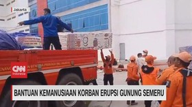 VIDEO: Bantuan Kemanusiaan Korban Erupsi Gunung Semeru