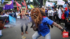 Ribuan Buruh Akan Geruduk Kantor Gubernur Banten Hari Ini