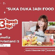 Foodnotestories Berbagi Cerita Sukses Jadi Food Blogger di IG Live B-Speak Up!