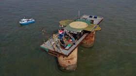 FOTO: Sealand, Negara Mikro Tanpa Pulau Tetangga Inggris