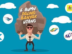 6 BUMN Paling Banyak Utang