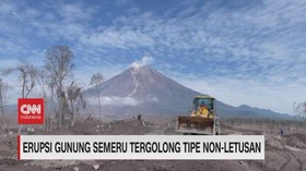 VIDEO: Erupsi Gunung Semeru Tergolong Tipe Non Letusan