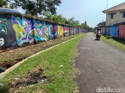 Keren! Mural Beragam Tema Hiasi Sudut di Kawasan Ciamis