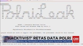 VIDEO: Hacktivist Retas Data Polri