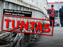 detikcom Do Your Magic: Before After Perapian JPO MT Haryono Jaktim oleh Bina Marga
