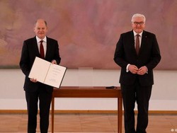 Olaf Scholz Dilantik Jadi Kanselir Baru Jerman, Gantikan Angela Merkel
