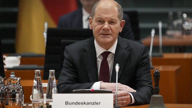 Kementerian Pertahanan Jerman tak memiliki senjata yang dijanjikan oleh Kanselir Olaf Scholz ke Ukraina.